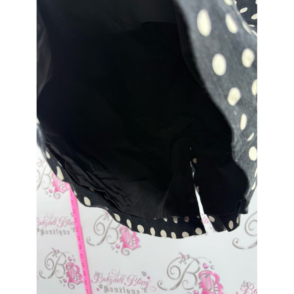 Banana Republic Midi Pencil Skirt dramatic casual Polka Dot Black and White - Picture 3 of 11